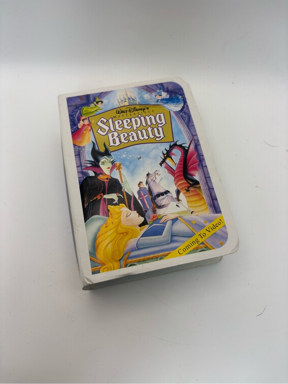 Vintage Disney Sleeping Beauty Mini Clamshell Case McDonald’s Toy